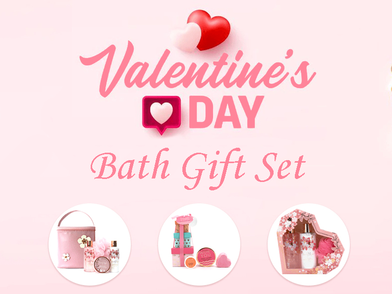 Célébrez l'amour avec l'ensemble cadeau ultime pour le bain de la Saint-Valentin de La Source