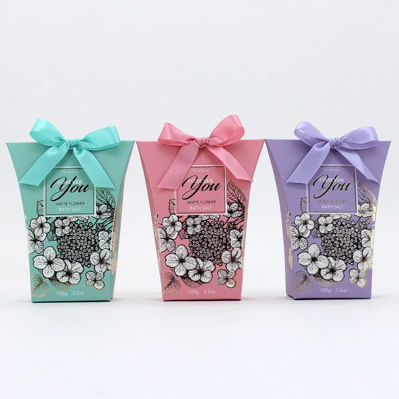 Boîte cadeau de sels de bain