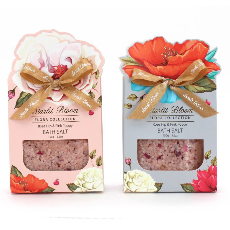 Ensemble cadeau de sels de bain de luxe