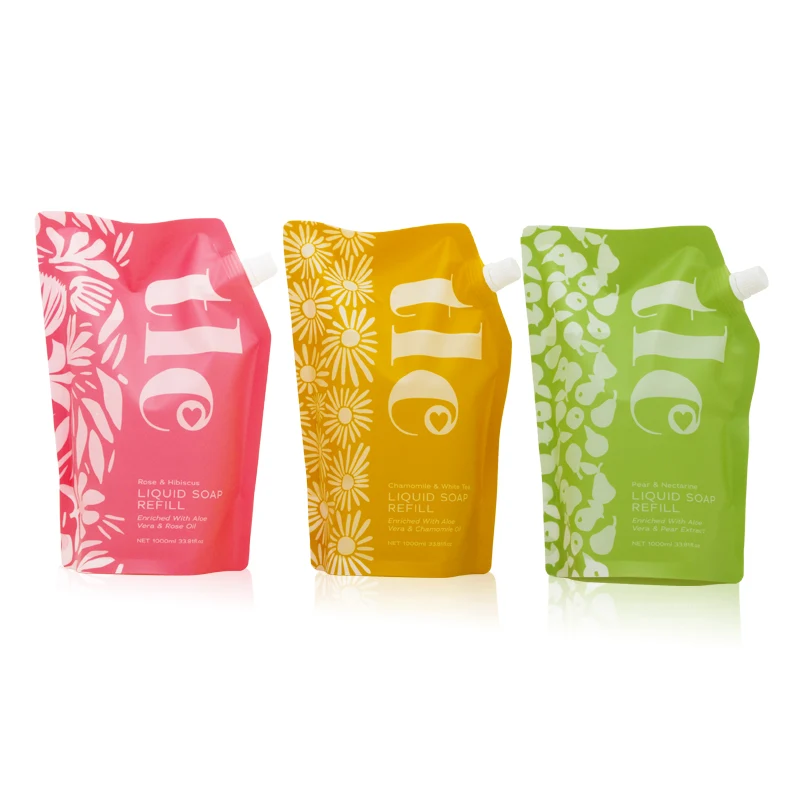 Recharge de savon parfumé pour les mains