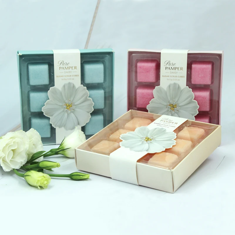 Gommage aux cubes de sucre