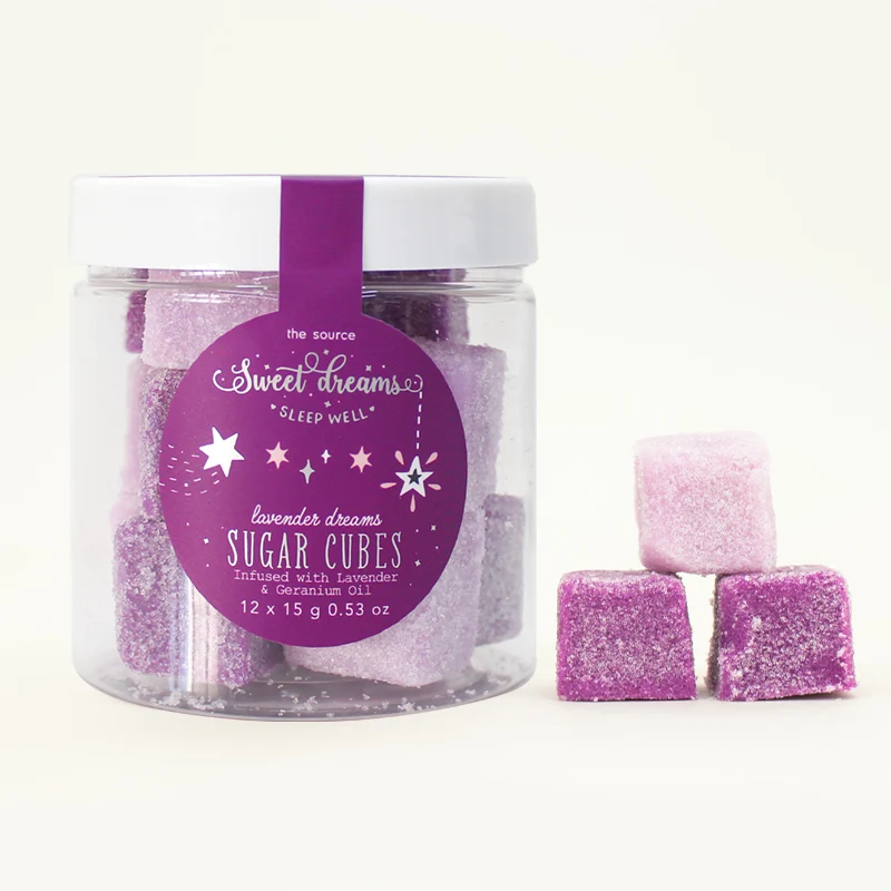 Cubes de gommage au sucre